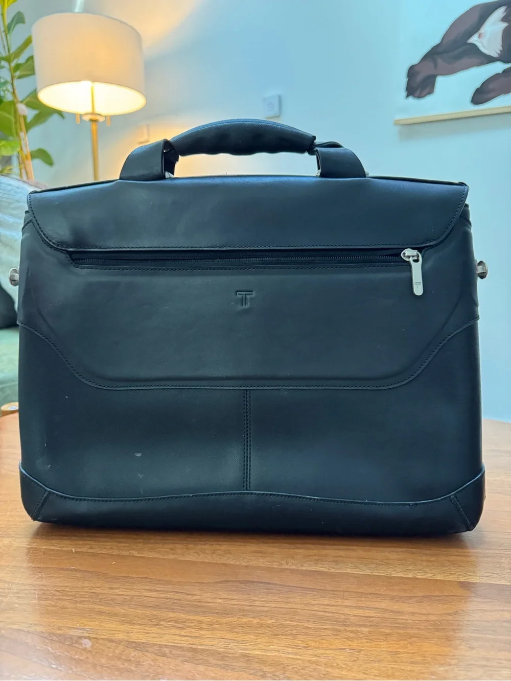 Tumi sleek leather